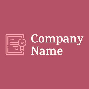 Certificate logo on a red background - Empresa & Consultantes
