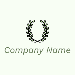 Laurel wreath logo on a pale background - Sommario