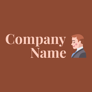 Groom logo on a Prairie Sand background - Moda & Belleza