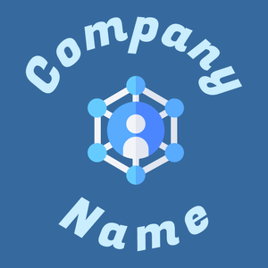 Community manager on a Lochmara background - Communauté & Non-profit