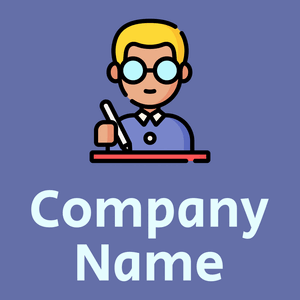 Writer logo on a Chetwode Blue background - Arte & Entretenimiento