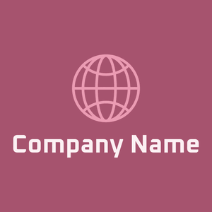 Earth grid logo on a Vin Rouge background - Comunidad & Sin fines de lucro
