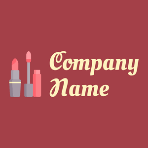 Makeup logo on a Roof Terracotta background - Mode & Schoonheid