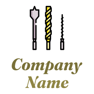 Drill bit on a White background - Domaine sportif