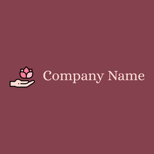 Lotus flower logo on a Camelot background - Medical & Farmacia