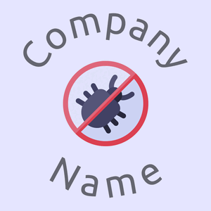 Antivirus logo on a purple background - Internet