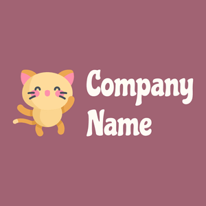 Kitty on a Turkish Rose background - Animais e Pets