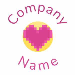 Hearts logo on a White background - Abstrakt