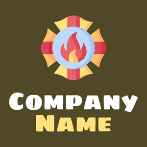 Emblem on a Madras background - Seguridad