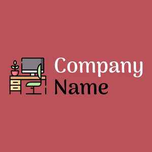 Workspace logo on a Blush background - Muebles de casa
