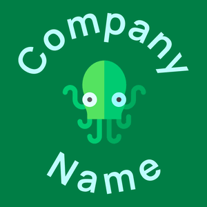Kraken logo on a Watercourse background - Animales & Animales de compañía