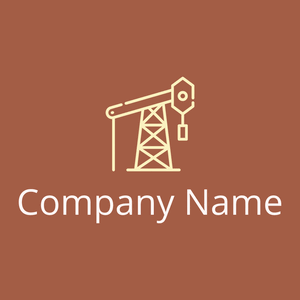 Mining industry logo on a Crail background - Handel & Beratung