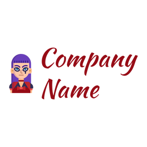 Purple Gothic on a White background - Moda & Belleza