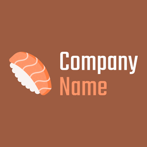 Nigiri logo on a Sepia background - Alimentos & Bebidas