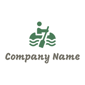 Canoe logo on a White background - Sport
