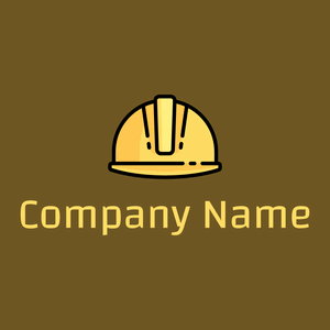 Helmet logo on a Antique Brass background - Construcción & Herramientas