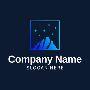 Mountain landscape logo - Juegos & Entretenimiento