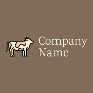 Cow on a Cement background - Animales & Animales de compañía