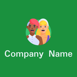 Lgbt logo on a green background - Comunidad & Sin fines de lucro