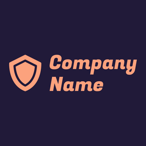 Shield logo on a Violent Violet background - Empresa & Consultantes