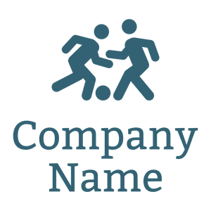 Football logo on a White background - Sport