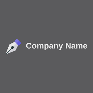 Pen tool logo on a Bright Grey background - Comunicaciones