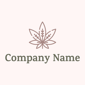 Marijuana on a Snow background - Abstracto