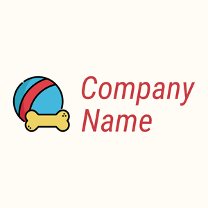 Toys logo on a Floral White background - Enfant & Garderie