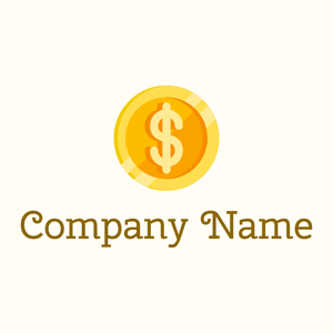 Mustard Dollar on a Floral White background