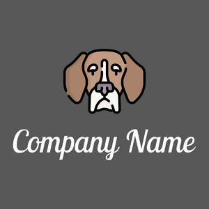 Beagle on a Mortar background - Dieren/huisdieren