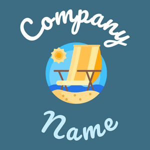 Cream Brulee Beach chair on a Calypso background - Reizen & Hotel