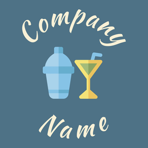 Anakiwa Cocktail on a Wedgewood background - Nourriture & Boisson