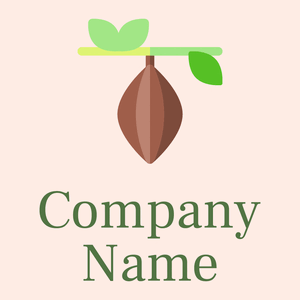 Crail Cocoa bean on a Misty Rose background - Comida & Bebida