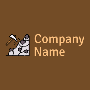 Coal logo on a Semi-Sweet Chocolate background - Construcción & Herramientas