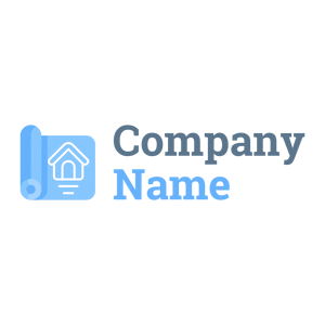 Blueprint logo on a White background - Domaine de l'architechture