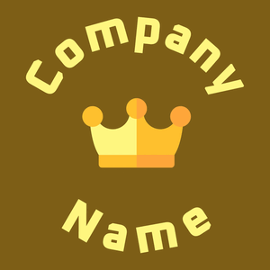 Crown logo on a Raw Umber background - Mode & Beauté