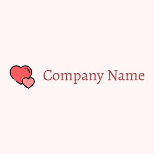 Love logo on a Snow background - Rencontre