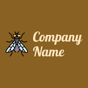Fly logo on a Afghan Tan background - Animaux & Animaux de compagnie