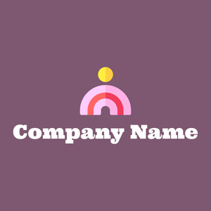 Abstract shape on a Trendy Pink background - Abstracto
