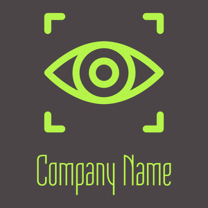 Eye scanner logo on a Emperor background - Medical & Farmacia