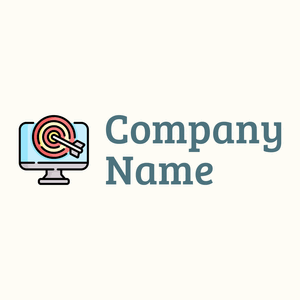 Target logo on a Floral White background - Comunicazioni