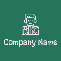 Cardiologist logo on a Green background - Medical & Farmacia