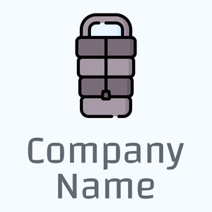 Sleeping Bag on a Alice Blue background - Sport