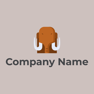 Mammoth logo on a Alto background - Animali & Cuccioli