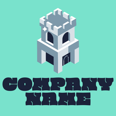 Castle tower logo - Construction & Tools