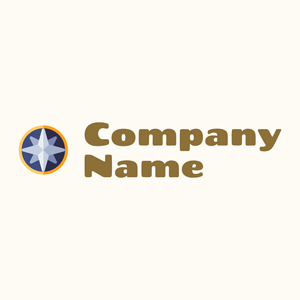 Compass logo on a Floral White background - Reise & Hotel