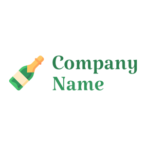 Champagne bottle on a White background - Nourriture & Boisson