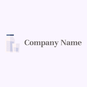 Milk logo on a Magnolia background - Agricultura