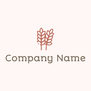 Wheat logo on a Snow background - Agricoltura