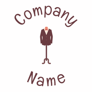 Suit logo on a White background - Moda & Belleza